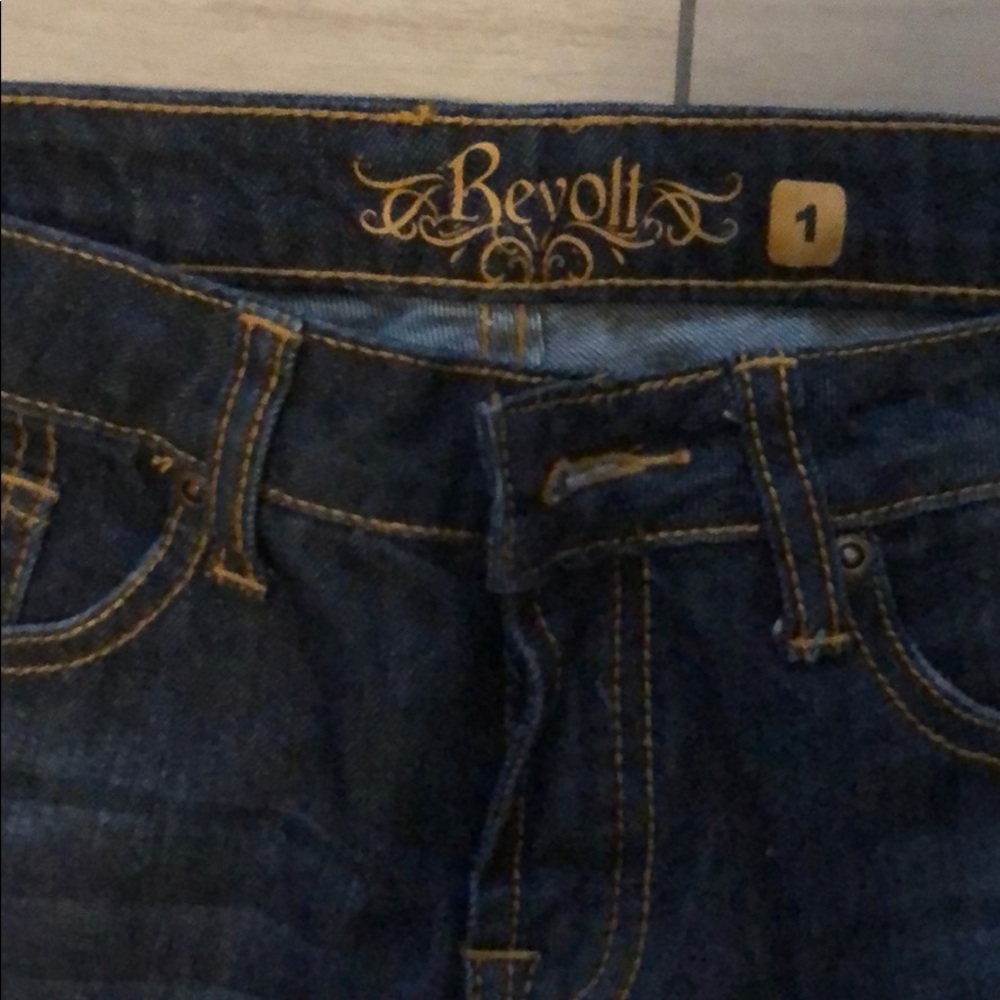 Revolt Ripped Jeans - Picture 3 of 4